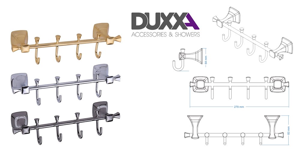 Duxxa Eiffel Set Askılık